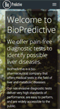 Mobile Screenshot of biopredictive.com